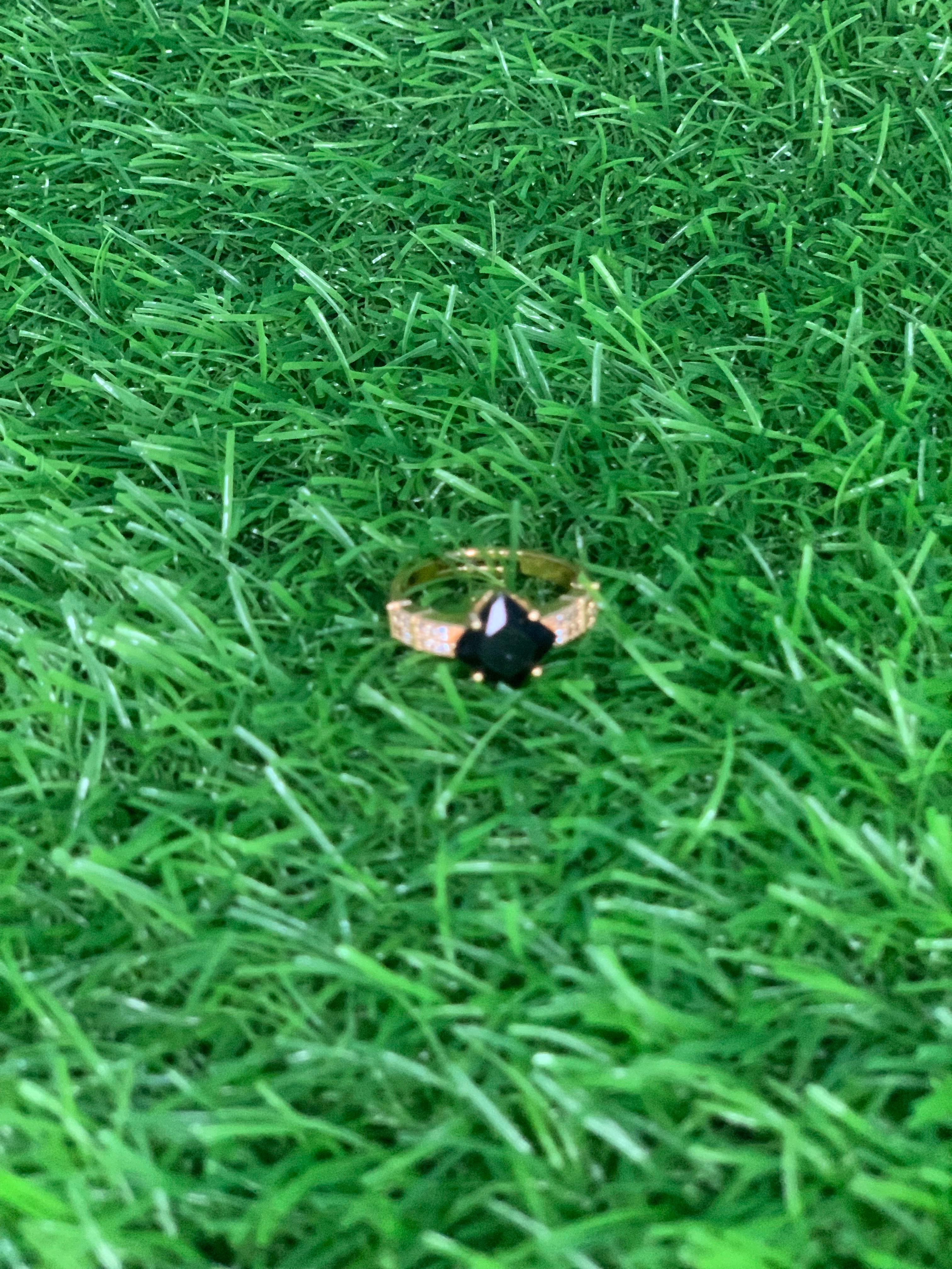 Black Ruby Ring